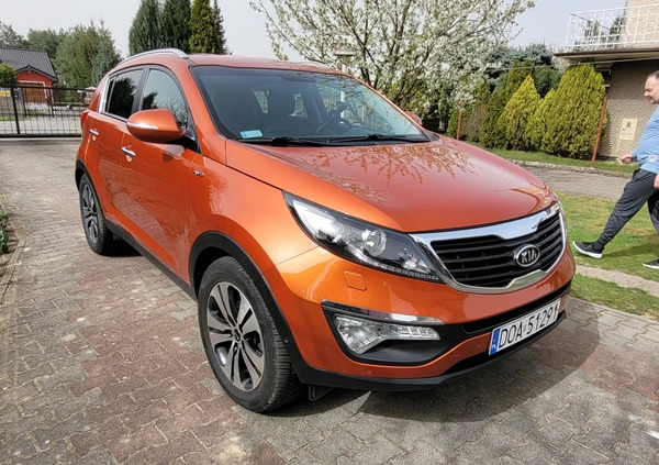 Kia Sportage cena 41500 przebieg: 250000, rok produkcji 2012 z Gorzów Wielkopolski małe 137